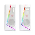 Caixa de Som Gamer Anvil RGB GS520W Branco