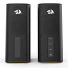 Caixa de som gamer connie rgb gs814 preto