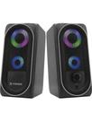 Caixa de Som Gamer Multimídia Fortrek Black Hawk RGB Preta Caixa de Som Gamer Multimídia Fortrek Black Hawk RGB Preta