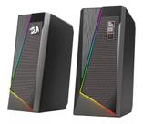 Caixa De Som Gamer Redragon Anvil RGB Stereo 2.0 5W USB + P2 - GS520 Caixa De Som Gamer Redragon Anvil RGB Stereo 2.0 5W USB + P2 - GS520