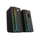 Caixa de Som Gamer Redragon GS580 Calliope RGB - 3W - Design Compacto - Conector P2 e USB Caixa de Som Gamer Redragon GS580 Calliope RGB - 3W - Design Compacto - Conector P2 e USB