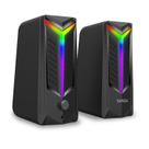 Caixa de Som Gamer Targa Alpha X com Iluminação