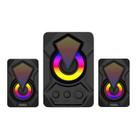 Caixa de Som Gamer Targa Diamond Pro 2.1 com Subwoofer
