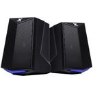 Caixa de Som Gamer Vinik 2.0 Crusade, LED Azul, 6W, 100Hz-20KHz, 5V, Preto - CXGCR6W