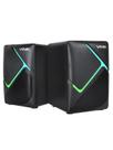 Caixa De Som Gamer Vinik Constelation 6w 2.0 Led Rainbow...