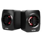 Caixa De Som Gamer Vinik Eclipse 6W 2.0 Led Rainbow - Vspkg6Wec