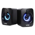 Caixa de Som Gamer Vinik Galaxy 6W 2.0 LED Rainbow - VSPKG6WGL