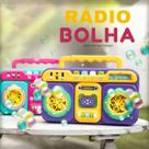Caixa de Som Infantil Rádio Bolha Luz Colorida Entrega Rápida