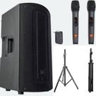 Caixa de Som JBL Max 12 A BT + 2 Mic sem fio Partybox + Tripé