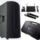 Caixa de Som JBL Max 15 Ativa Bluetooth + 2 Microfones s/fio