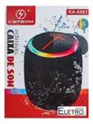 Caixa de Som Kapbom Bluetooth KA-8881 Festa em Qualquer Lugar!