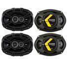 Caixa de Som KICKER DSC69304 6x9" Série DS 3 Vias 4 Ohms