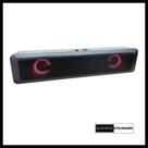 Caixa De Som Knup KP-RO802 Soundbar Rgb Led Usb Multimídia Kp Notebook Tv Cor Preto