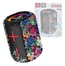 Caixa De Som Led Bluetooth Portátil Tws Estampa Caveira KA-8778