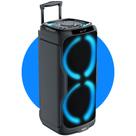 Caixa de Som Moob Groove Com Alça Entrada para 2 Microfones Função TWS Bluetooth 5.0 e 2 Alto Falantes 1200W
