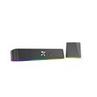 Caixa de Som Multimídia 15W RGB USB P2 Type-C Knup KP-RO841