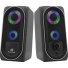 Caixa de Som Multimídia Gamer BLACK HAWK RGB FORTREK G