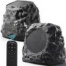 Caixa de Som Outdoor em Formato de Pedra BolaButty 60W Bluetooth IPX7 - Kit com 2 Unidades