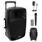 Caixa de Som PA Portátil Pyle PSBT125A 1200W Subwoofer de 12"