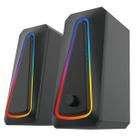 Caixa de Som Para Computador C/ Led RGB Pc e Notebook
