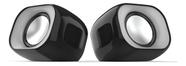 Caixa de Som para PC HP DHS-2111 6W RMS Stereo Som Gamer LED RGB USB P2 Notebook Desktop