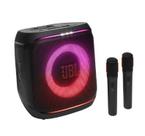 Caixa De Som Partybox Encore 2 Com Microfone Jbl Preto