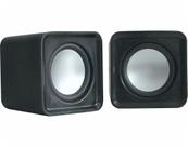 Caixa de som pc e notebook multimídia mini speaker cube