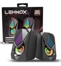 Caixa De Som Pc Game 2.0 Rgb Lehmox Gt-s2 Hyper Gt Novo Caixa De Som Pc Game 2.0 Rgb Lehmox Gt-s2 Hyper Gt Novo