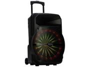 Caixa de Som Polyvox Amplificada Bluetooh 700w Led XC-715T