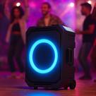 Caixa de Som Portátil 200W Bluetooth Hi-Fi Som 360 IPX4 Rádio FM Microfone Controle Remoto Caixa de Som Portátil 200W Bluetooth Hi-Fi Som 360 IPX4 Rádio FM Microfone Controle Remoto
