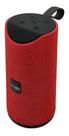 Caixa De Som Portátil Bluetooth Grasep Vermelho 12w D-g113