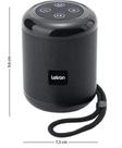 Caixa de som portatil bluetooth preta Caixa de som portatil bluetooth preta