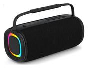 Caixa de Som Portátil com Bluetooth 5.3 TWS e LED Colorido