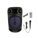 Caixa De Som Potente 2200w Karaokê Bluetooth Portátil