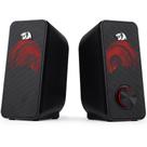 Caixa de Som Redragon GS500 Stentor, LED, 3W x 2, P2 - GS500