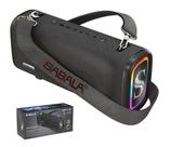 Caixa De Som Sabala Dr908 Pro Bluetooth 120w Eq 20800mah Usb Cor Cinza