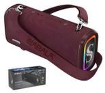 Caixa De Som Sabala Dr908 Pro Bluetooth 120w Eq 20800mah Usb Cor vermelho
