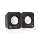 Caixa de Som Speaker 2.0 3W SP-301BK Preta C3 TECH