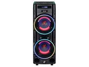 Caixa de Som Torre Amvox ATX 1600M Pancadão Bluetooth 1600W Amplificada