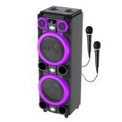 Caixa de Som Torre Pulse SP518 Double 10 TWS Bluetooth 2000W - 2 Mic