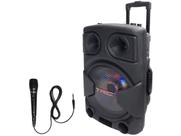 Caixa de Som TRC Fitbox High Power 5545 Bluetooth - Amplificada 450W com Microfone USB