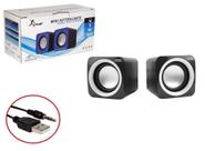 Caixa De Som Usb 2.0 Total De 3W Rms 70Db Branco Kp-612 - KNUP
