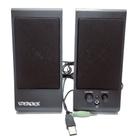 Caixa de som usb as-677u 2w rms preto satellite