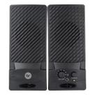 Caixa de som usb bright preto com controle para mesa