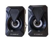 Caixa De Som Usb Multimidia Com Led 10w Rms Xccm18