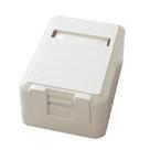 Caixa de superficie 1 porta anti-po branca - lkcsp1p - link+