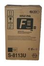 Caixa de tinta RISO S-8113 Black F II Type Duplicator Risograph S8113U Caixa de tinta RISO S-8113 Black F II Type Duplicator Risograph S8113U