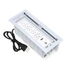 Caixa De Tomada 7 blocos Embutir 5 Tomadas 20A 1 Hdmi 1 RJ45