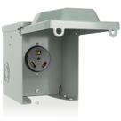 Caixa de tomada elétrica RV BEBOBBLY 30 Amp 125V NEMA TT-30R listada pela UL