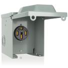 Caixa de tomada elétrica RV BEBOBBLY 50 Amp 125/250V NEMA 14-50R UL